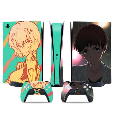 The Witch and the Beast decal skin for PS5 Digital Console and two Controllers