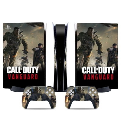 COD Vanguard decal skin for PS5 Digital Console and two Co.. COD Vanguard decal skin for PS5 Digital Console and two Co..