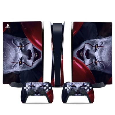 It Chapter Two decal skin for PS5 Digital Console and two Controllers