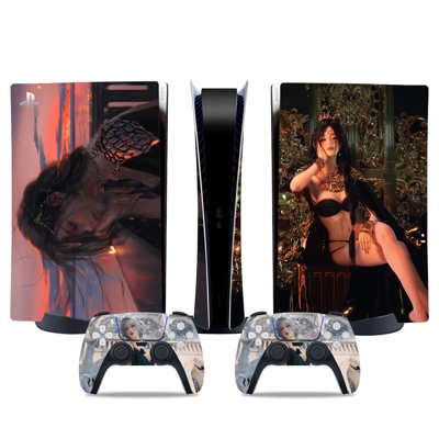 Princess Aeolian decal skin for PS5 Digital Console and tw.. Princess Aeolian decal skin for PS5 Digital Console and tw..