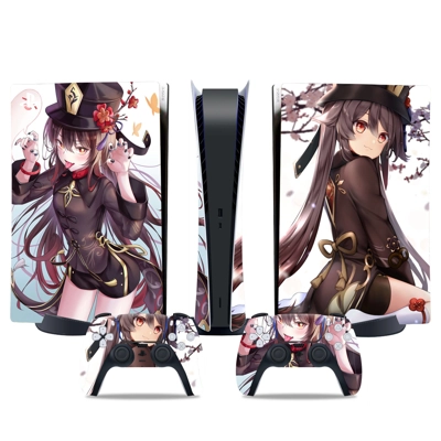 Genshin Impact decal skin for PS5 Digital Console and two .. Genshin Impact decal skin for PS5 Digital Console and two ..