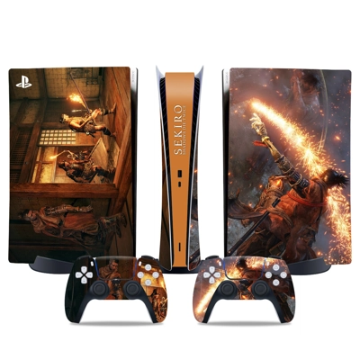 Sekiro Shadow Die Twice decal skin for PS5 Digital Console.. Sekiro Shadow Die Twice decal skin for PS5 Digital Console..