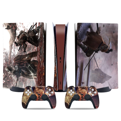 Sekiro Shadow Die Twice decal skin for PS5 Digital Console.. Sekiro Shadow Die Twice decal skin for PS5 Digital Console..