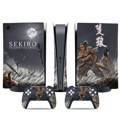 Sekiro Shadow Die Twice decal skin for PS5 Digital Console.. Sekiro Shadow Die Twice decal skin for PS5 Digital Console..