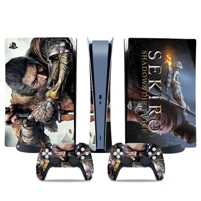 Sekiro Shadow Die Twice decal skin for PS5 Digital Console.. Sekiro Shadow Die Twice decal skin for PS5 Digital Console..