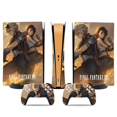 Final Fantasy 16 decal skin for PS5 Digital Console and tw.. Final Fantasy 16 decal skin for PS5 Digital Console and tw..