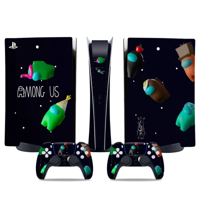 Among us decal skin for PS5 Digital Console and two Contro.. Among us decal skin for PS5 Digital Console and two Contro..