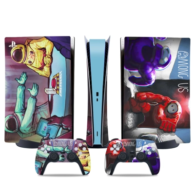 Among us decal skin for PS5 Digital Console and two Contro.. Among us decal skin for PS5 Digital Console and two Contro..