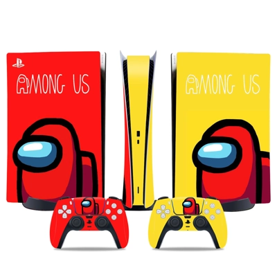 Among us decal skin for PS5 Digital Console and two Contro.. Among us decal skin for PS5 Digital Console and two Contro..