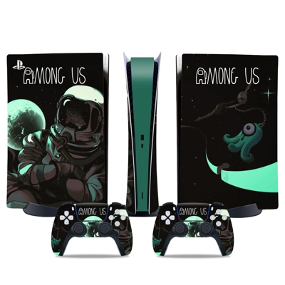 Among us decal skin for PS5 Digital Console and two Contro.. Among us decal skin for PS5 Digital Console and two Contro..