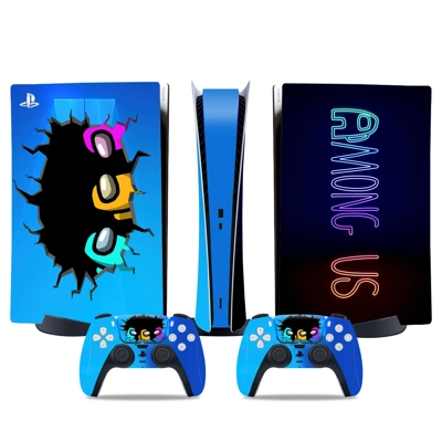 Among us decal skin for PS5 Digital Console and two Contro.. Among us decal skin for PS5 Digital Console and two Contro..