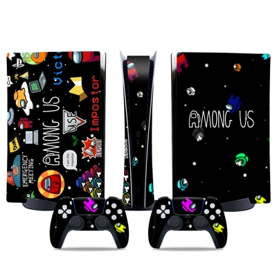 Among us decal skin for PS5 Digital Console and two Contro.. Among us decal skin for PS5 Digital Console and two Contro..