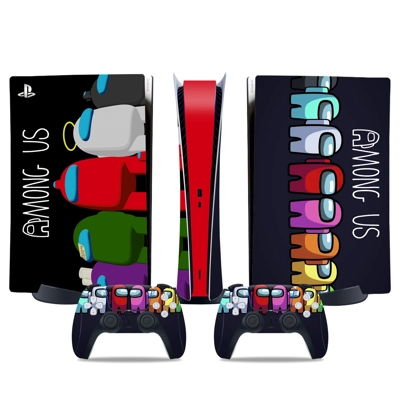 Among us decal skin for PS5 Digital Console and two Contro.. Among us decal skin for PS5 Digital Console and two Contro..
