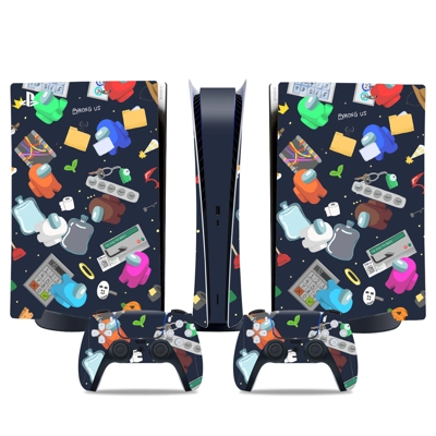 Among us decal skin for PS5 Digital Console and two Contro.. Among us decal skin for PS5 Digital Console and two Contro..