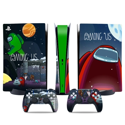 Among us decal skin for PS5 Digital Console and two Contro.. Among us decal skin for PS5 Digital Console and two Contro..