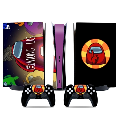 Among us decal skin for PS5 Digital Console and two Contro.. Among us decal skin for PS5 Digital Console and two Contro..