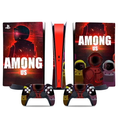 Among us decal skin for PS5 Digital Console and two Contro.. Among us decal skin for PS5 Digital Console and two Contro..