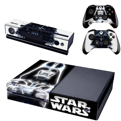 Star wars decal skin for Xbox one Console and 2 Controllers Star wars decal skin for Xbox one Console and 2 Controllers