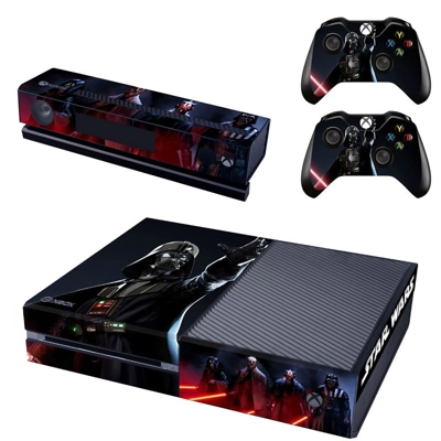 Star wars decal skin for Xbox one Console and 2 Controllers Star wars decal skin for Xbox one Console and 2 Controllers