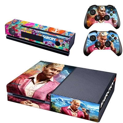 Farcry 4 decal skin for Xbox one Console and 2 Controllers Farcry 4 decal skin for Xbox one Console and 2 Controllers