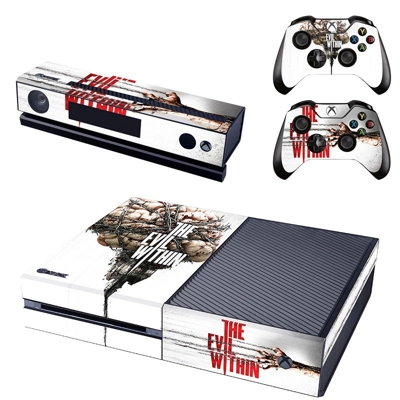 The Evil Within decal skin for Xbox one Console and 2 Cont.. The Evil Within decal skin for Xbox one Console and 2 Cont..