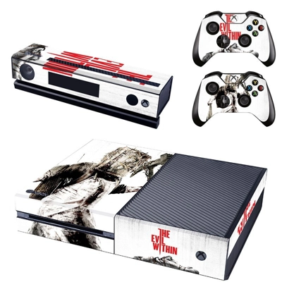 The Evil Within decal skin for Xbox one Console and 2 Cont.. The Evil Within decal skin for Xbox one Console and 2 Cont..