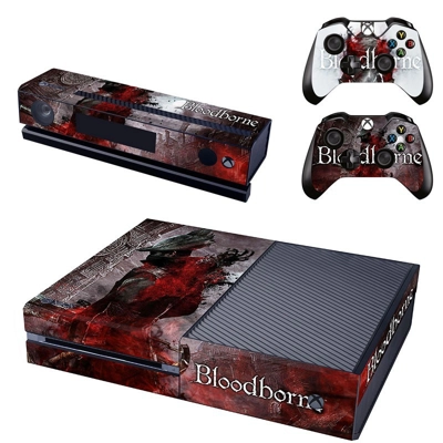 Bloodborne decal skin for Xbox one Console and 2 Controllers