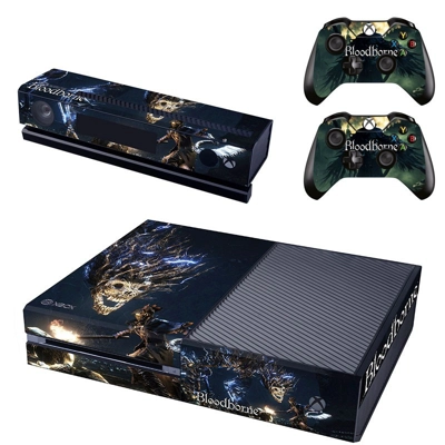 Bloodborne decal skin for Xbox one Console and 2 Controllers