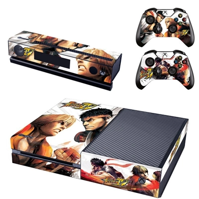 Street Fighter 4 decal skin for Xbox one Console and 2 Con.. Street Fighter 4 decal skin for Xbox one Console and 2 Con..