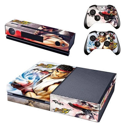 Street Fighter 4 Ken decal skin for Xbox one Console and 2.. Street Fighter 4 Ken decal skin for Xbox one Console and 2..