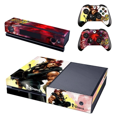 Street Fighter 4 Chun-Li decal skin for Xbox one Console and 2 Controllers