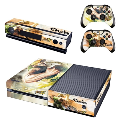 Street Fighter 4 decal skin for Xbox one Console and 2 Con.. Street Fighter 4 decal skin for Xbox one Console and 2 Con..