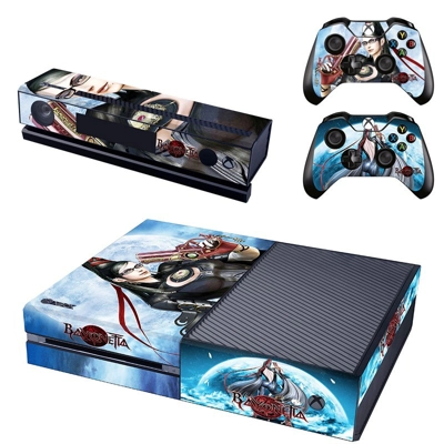 Bayonetta 2 decal skin for Xbox one Console and 2 Controllers