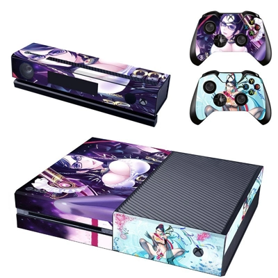Bayonetta decal skin for Xbox one Console and 2 Controllers
