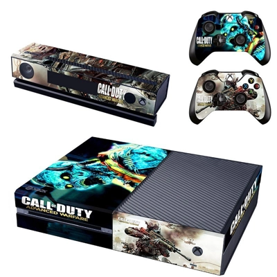 Call of Duty Advanced Warfare decal skin for Xbox one Console and 2 Controllers