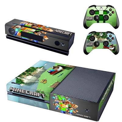 Mine Craft decal skin for Xbox one Console and 2 Controllers Mine Craft decal skin for Xbox one Console and 2 Controllers
