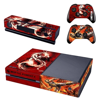Mortal Kombat X decal skin for Xbox one Console and 2 Cont.. Mortal Kombat X decal skin for Xbox one Console and 2 Cont..