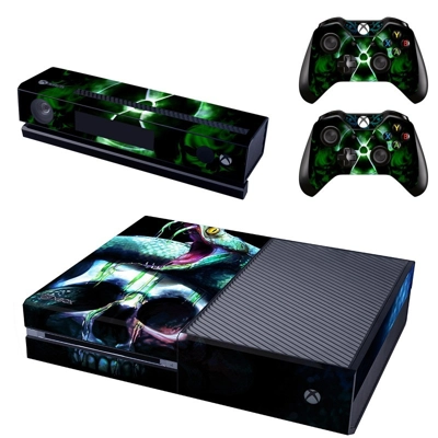 Snake and skull decal skin for Xbox one Console and 2 Cont.. Snake and skull decal skin for Xbox one Console and 2 Cont..