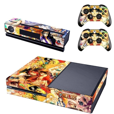 One Piece decal skin for Xbox one Console and 2 Controllers