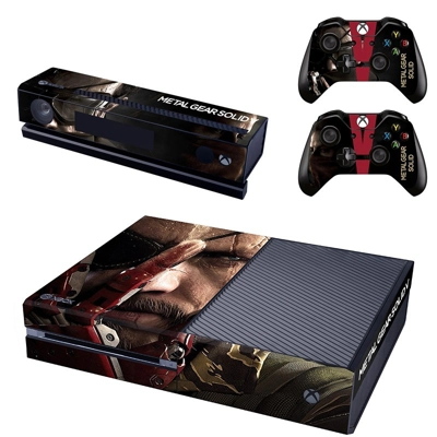 Metal Gear Solid V decal skin for Xbox one Console and 2 C.. Metal Gear Solid V decal skin for Xbox one Console and 2 C..