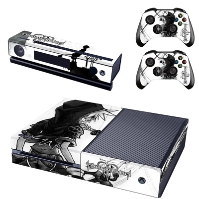 Kindom hearts decal skin for Xbox one Console and 2 Controllers