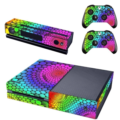 Spiral linear ball decal skin for Xbox one Console and 2 C.. Spiral linear ball decal skin for Xbox one Console and 2 C..