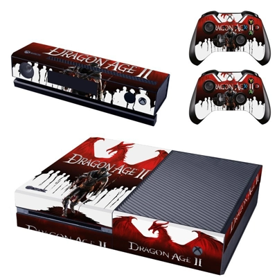 Dragon age 2 decal skin for Xbox one Console and 2 Control.. Dragon age 2 decal skin for Xbox one Console and 2 Control..
