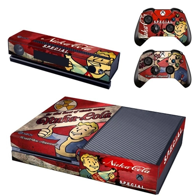 Nuka cola fault boy decal skin for Xbox one Console and 2 .. Nuka cola fault boy decal skin for Xbox one Console and 2 ..