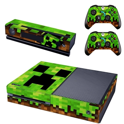 MineCraft decal skin for Xbox one Console and 2 Controllers MineCraft decal skin for Xbox one Console and 2 Controllers