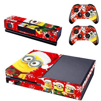 Minions decal skin for Xbox one Console and 2 Controllers