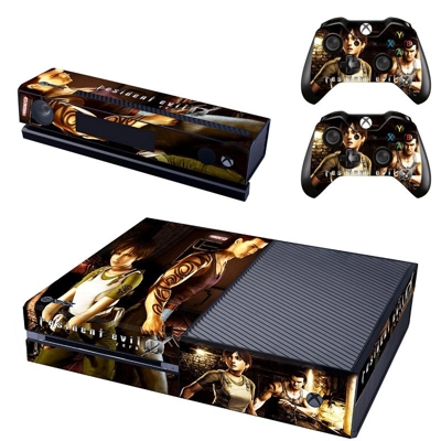 Resident Evil decal skin for Xbox one Console and 2 Contro.. Resident Evil decal skin for Xbox one Console and 2 Contro..