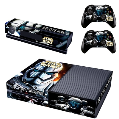 Star wars decal skin for Xbox one Console and 2 Controllers Star wars decal skin for Xbox one Console and 2 Controllers