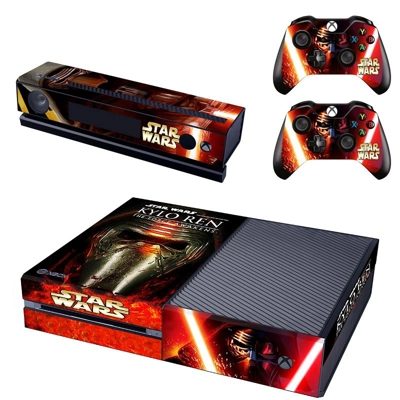 Star wars decal skin for Xbox one Console and 2 Controllers Star wars decal skin for Xbox one Console and 2 Controllers