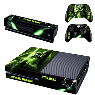 Star wars decal skin for Xbox one Console and 2 Controllers Star wars decal skin for Xbox one Console and 2 Controllers